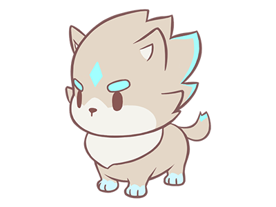 Frost Wolf Pup