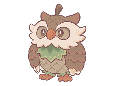 Pinecone Owl